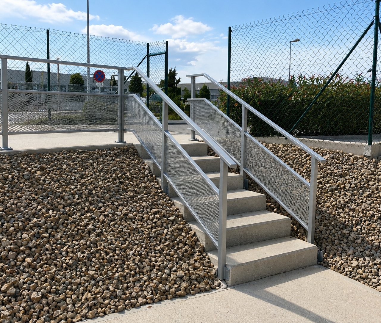 SIV_Clotures_Escalier_Extérieur_Gris